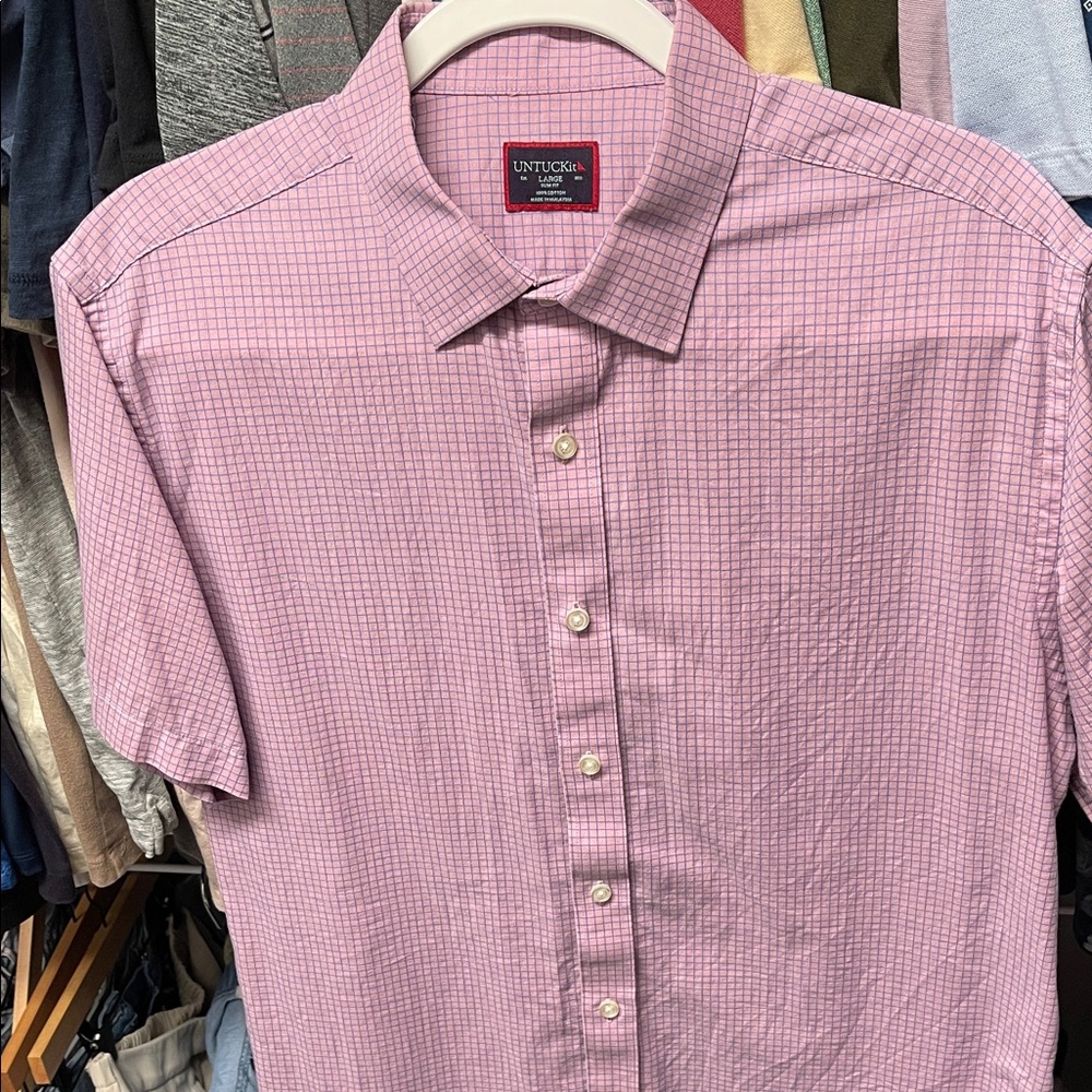 UNTUCKit Men's Slim Fit Button Down Shirt